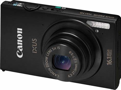 USED CANON ixus 240 digital camera classic memory original camera 5x optical zoom lens