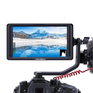 Feelword F6S 5"Utra Slim IPS Full HD DSLR On Camera Field Monitor 1920x1200 4K HDMI Video for Nikon Sony Canon Gimbal Smooth4