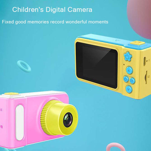 2 inch Screen Mini Digital Camera for Birthday Gift Children Mini Camera Kids Educational Toys 1080P Projection Video Camera