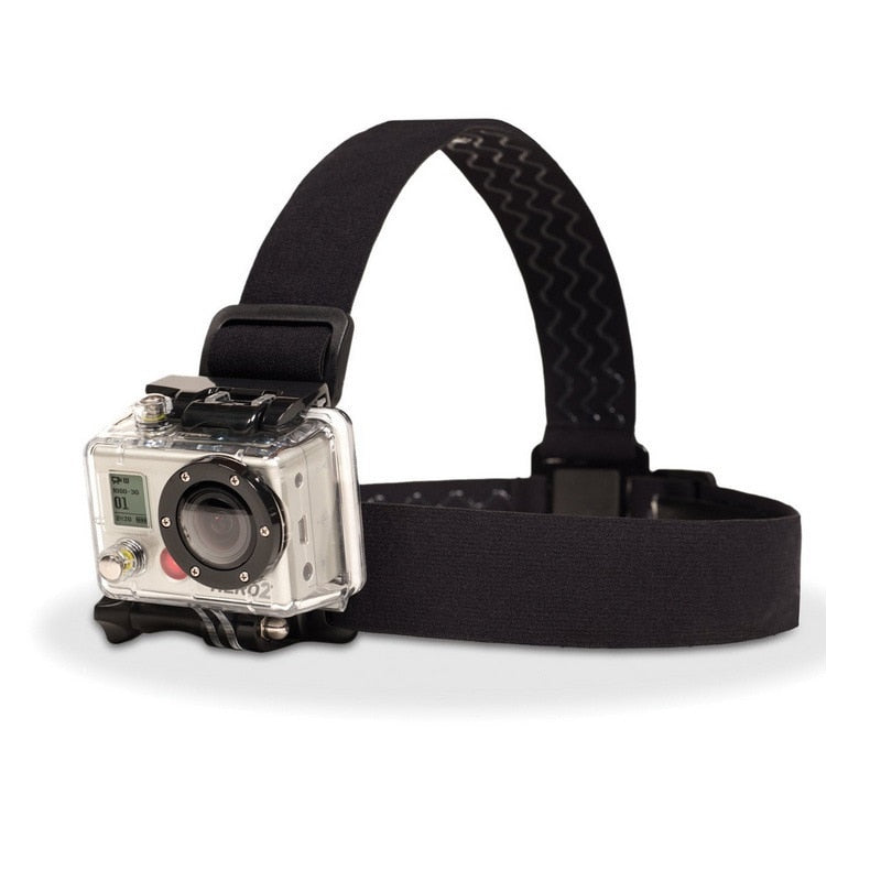 Elastic Adjustable Harness Head Strap Mount Belt for GoPro HD Hero 1/2/3/4/5/6/7 SJCAM Black Action Camera Accessories