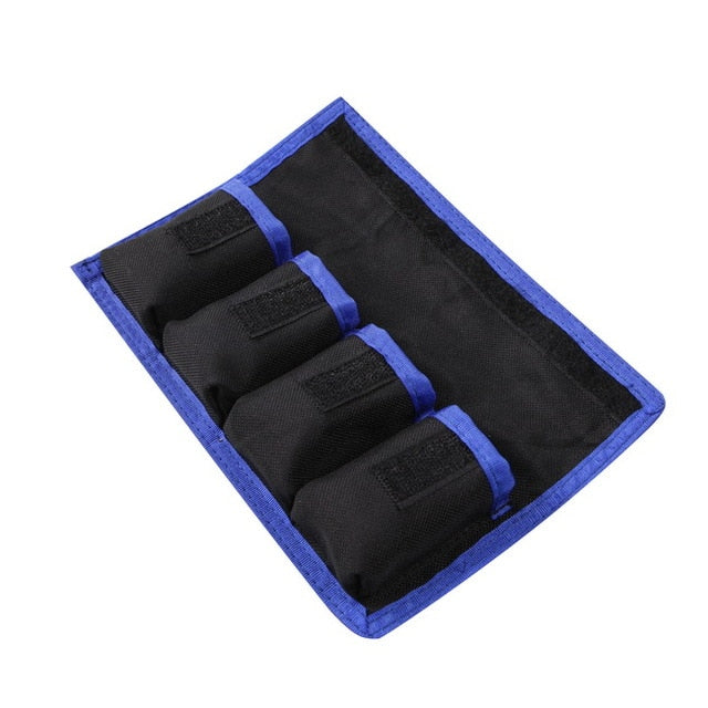 Meking Lithium Battery Storage Pockets Pouch Waterproof Nylon Bag for Canon LP-E6 LP-E8 Sony NP-FW50 EN-EL14 EN-EL15 4